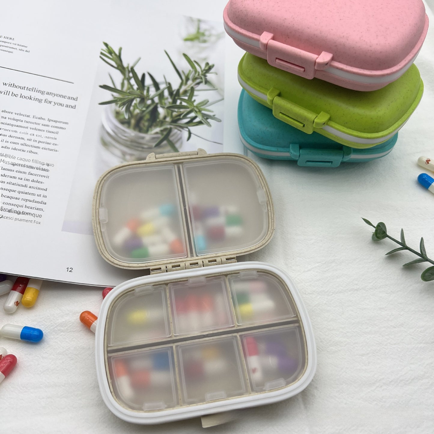 Pill Organizer Box 7 Days A Week