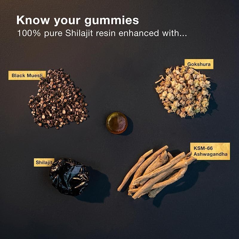 Herbabuddy™ Pure Himalayan Shilajit Gold Gummies