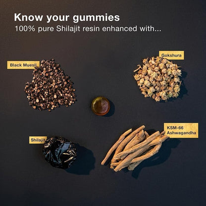 Herbabuddy™ Pure Himalayan Shilajit Gold Gummies