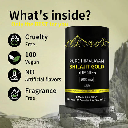 Herbabuddy™ Pure Himalayan Shilajit Gold Gummies