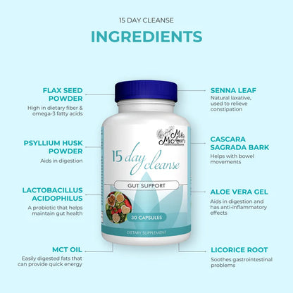 Herbabuddy™- 15 Day Cleanse - Gut and Colon Support